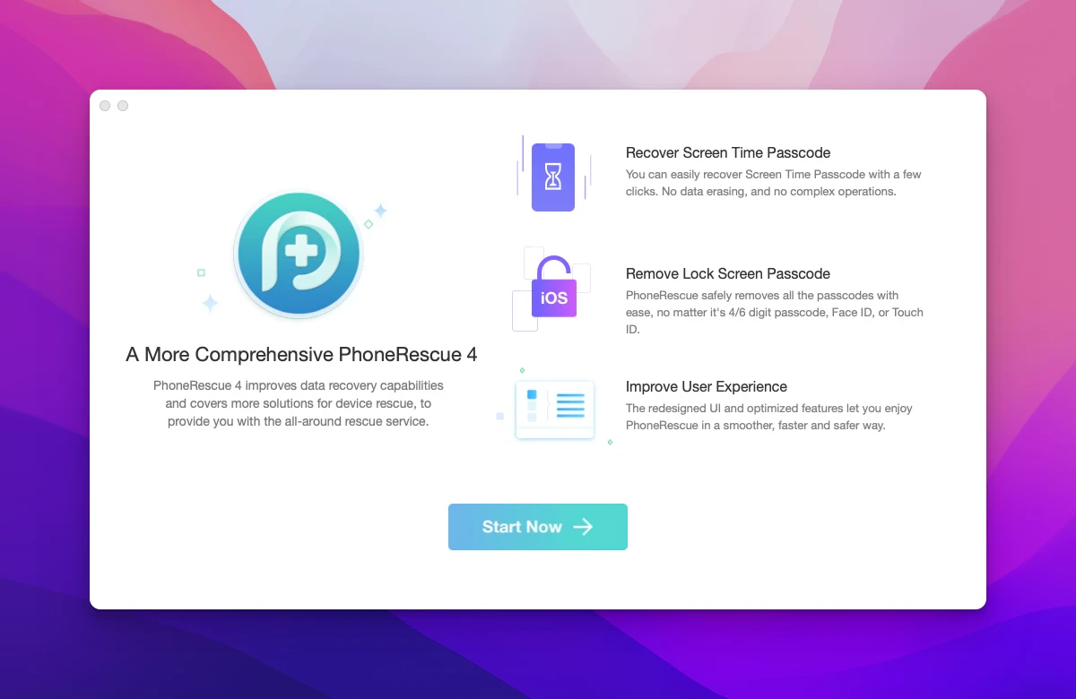 PhoneRescue for iOS screenshot 2